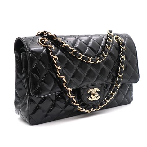 black quilted chanel style bag|chanel black classic quilted handbag.